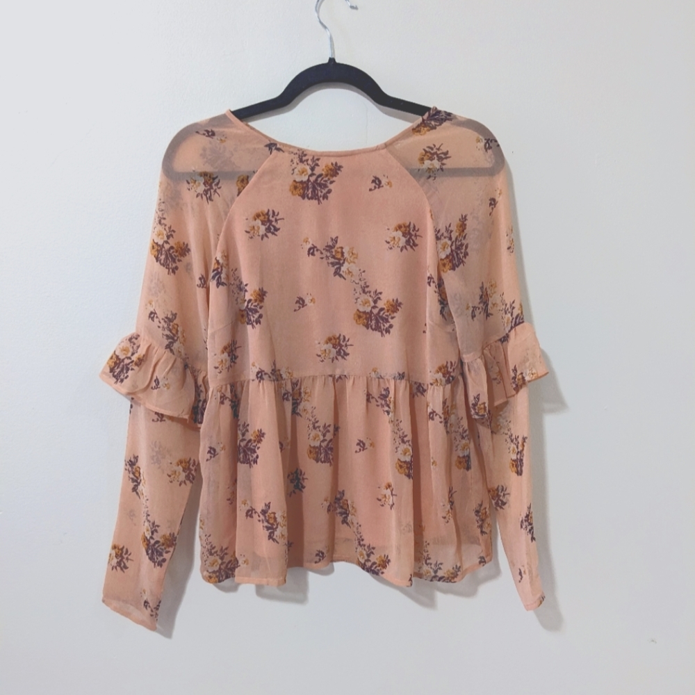 [3 for$20] Bohemian Pink Blouse
